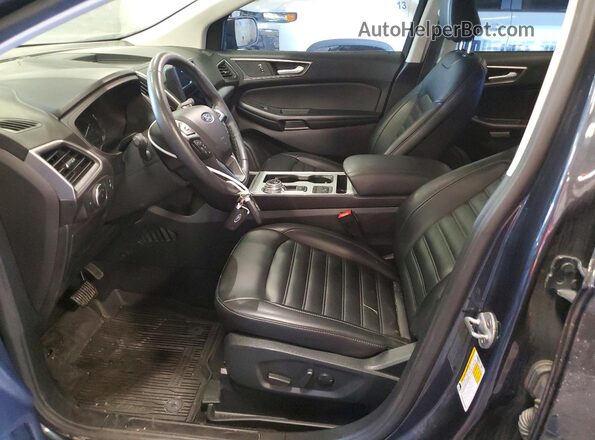 2FMPK4J95NBA41965 2022 FORD EDGE Blue Vista interior delantera