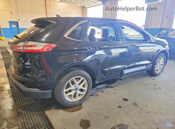 2FMPK4J95NBA53291 2022 FORD EDGE Черный Задняя правая четверть