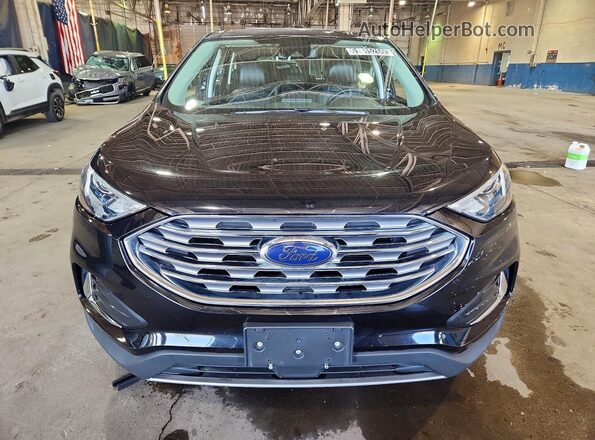 2FMPK4J95NBA53291 2022 FORD EDGE Черный Вид спереди