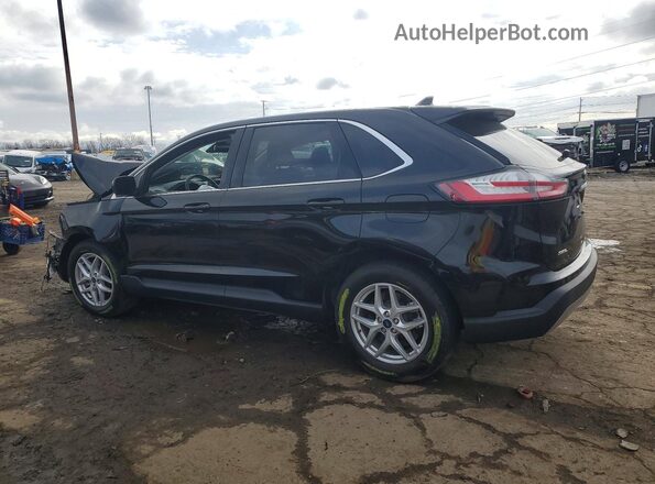 2FMPK4J95NBA82807 2022 FORD EDGE Black Tył lewy