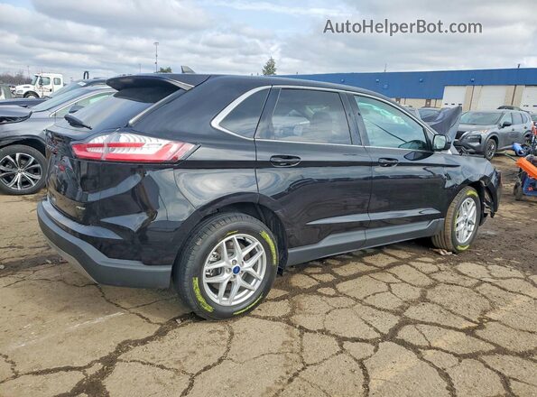 2FMPK4J95NBA82807 2022 FORD EDGE Black Tył prawy