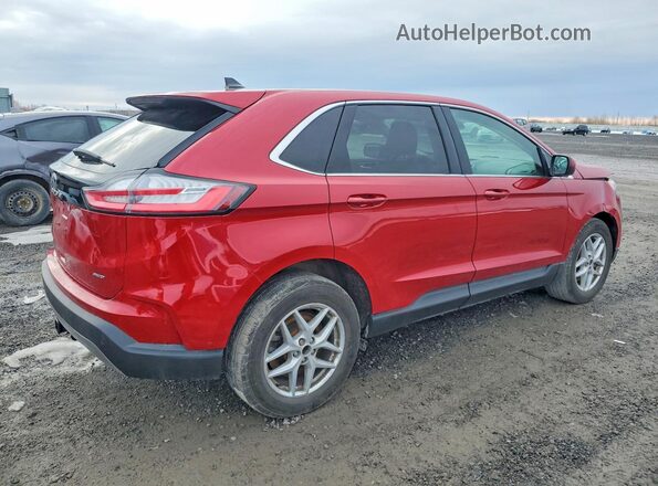 2FMPK4J95NBB01176 2022 FORD EDGE Red უკანა მარჯვენა