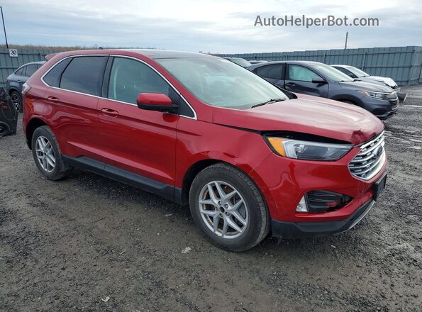 2FMPK4J95NBB01176 2022 FORD EDGE Red წინა მარჯვენა