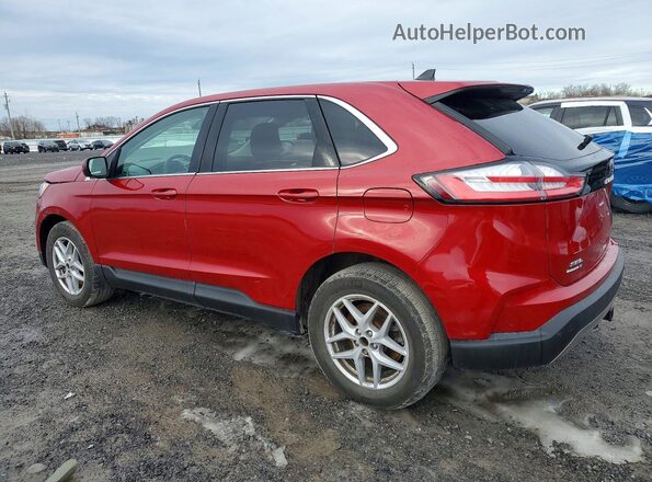 2FMPK4J95NBB01176 2022 FORD EDGE Red უკანა მარცხენა