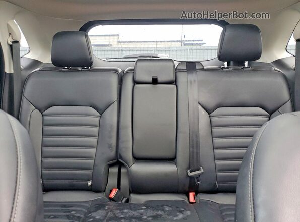 2FMPK4J95NBB01176 2022 FORD EDGE Red უკანა სავარძლების ხედი