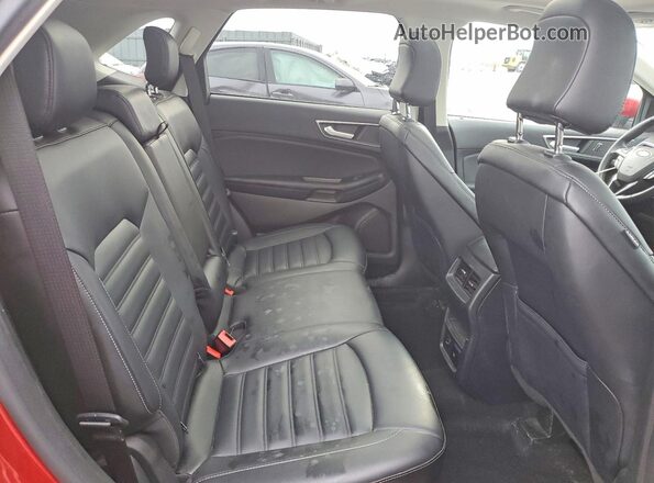 2FMPK4J95NBB01176 2022 FORD EDGE Red უკანა სალონის ხედი
