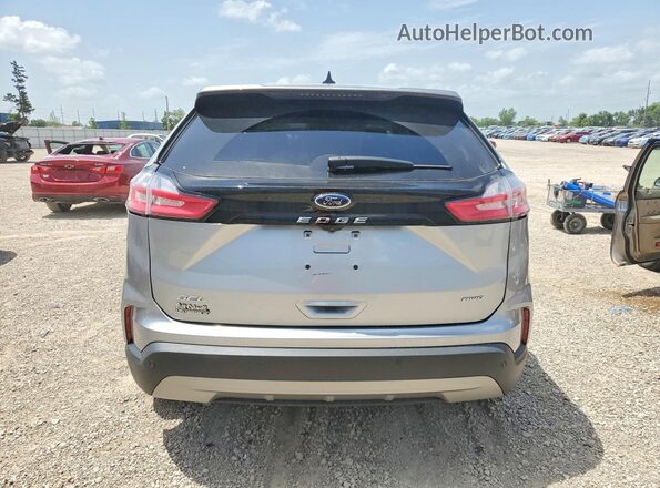 2FMPK4J95PBA24571 2023 FORD EDGE Silver Вид ззаду