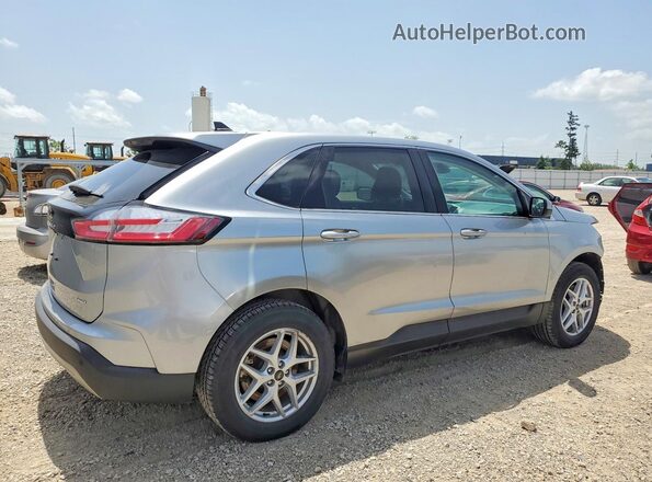 2FMPK4J95PBA24571 2023 FORD EDGE Silver Задня права чверть