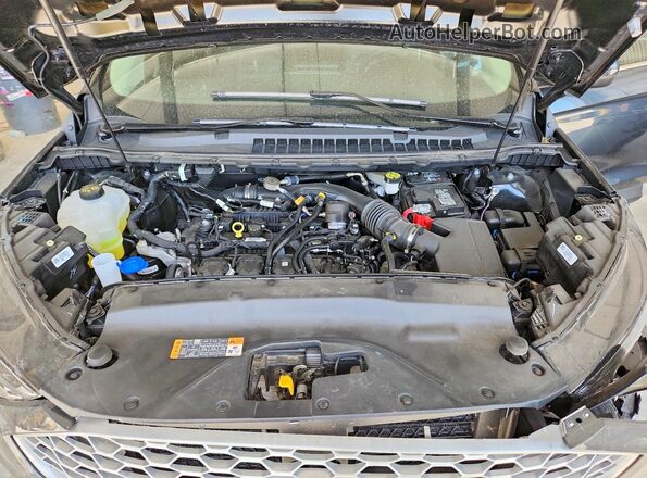 2FMPK4J95PBA33061 2023 FORD EDGE Синий Вид подкапотного пространства