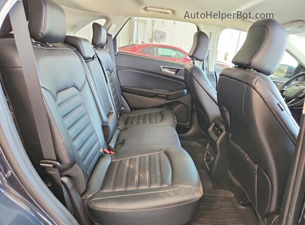 2FMPK4J95PBA33061 2023 FORD EDGE Синий Вид задней части салона