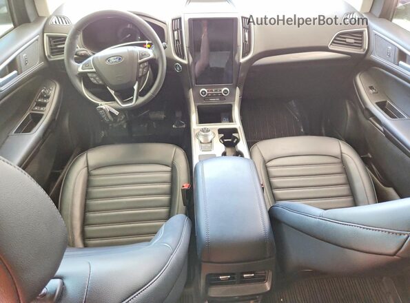 2FMPK4J95PBA33061 2023 FORD EDGE Синий Вид панели приборов