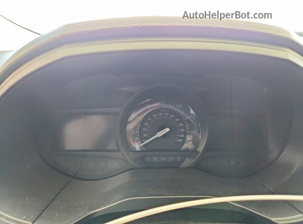 2FMPK4J95PBA33061 2023 FORD EDGE Синий Вид щитка приборов