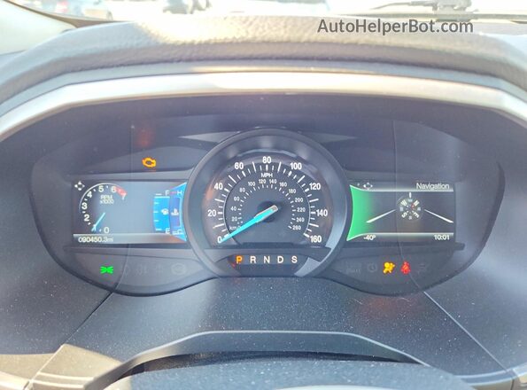2FMPK4J96GBC35620 2016 FORD EDGE Black Սարքավորումների վահանակի տեսք