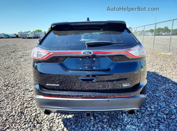 2FMPK4J96GBC35620 2016 FORD EDGE Black Հետևի տեսք