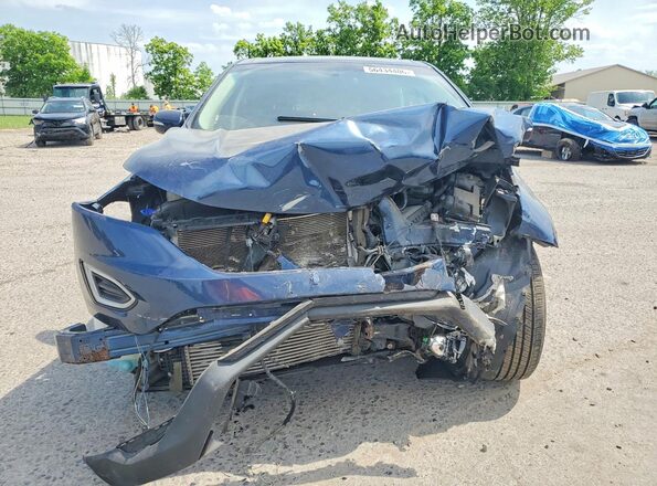 2FMPK4J96HBB29783 2017 FORD EDGE Blue Vista frontal