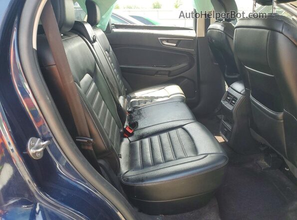 2FMPK4J96HBB29783 2017 FORD EDGE Blue Vista interior trasera