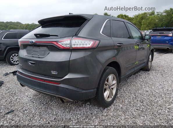 2FMPK4J96HBC16843 2017 FORD EDGE Gray Tył prawy