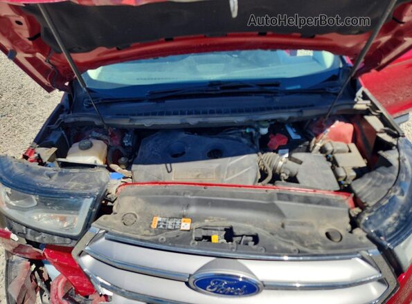 2FMPK4J96JBB05764 2018 FORD EDGE Red Вид підкапотного простору