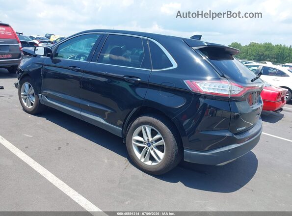 2FMPK4J96JBB62434 2018 FORD EDGE Black Rear left