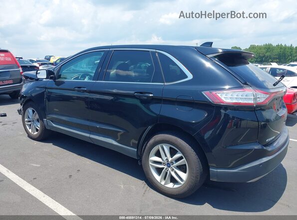 2FMPK4J96JBB62434 2018 FORD EDGE Black Rear interior view