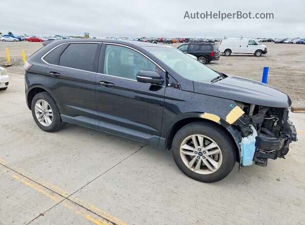 2FMPK4J96JBC46673 2018 FORD EDGE Черный Передняя правая четверть