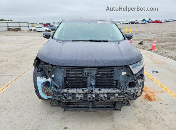 2FMPK4J96JBC46673 2018 FORD EDGE Черный Вид спереди