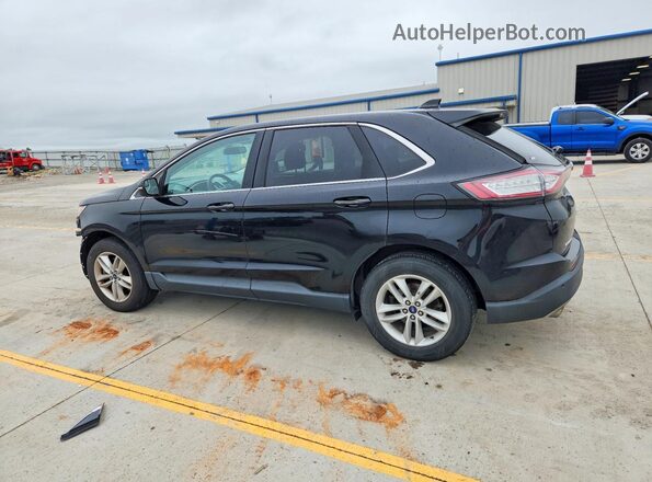 2FMPK4J96JBC46673 2018 FORD EDGE Черный Задняя левая четверть