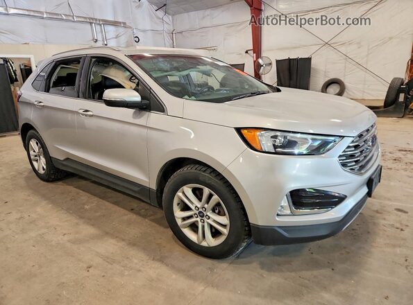 2FMPK4J96KBB39916 2019 FORD EDGE Silver Առջևի աջ
