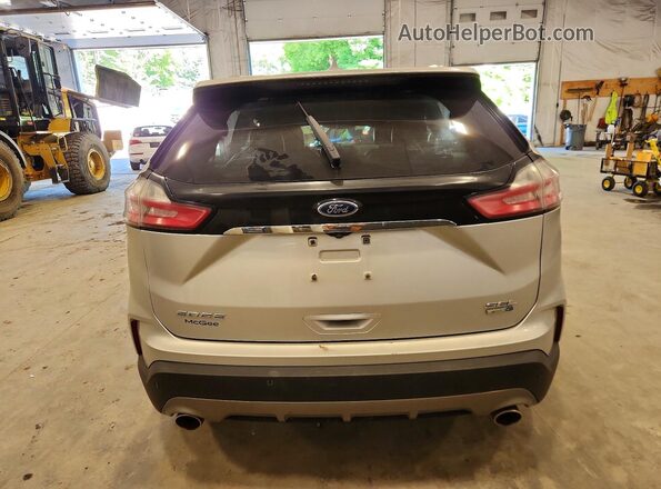 2FMPK4J96KBB39916 2019 FORD EDGE Silver Հետևի տեսք