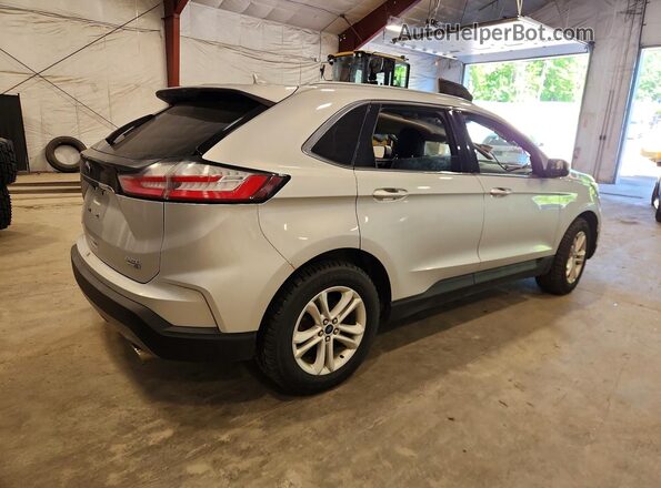2FMPK4J96KBB39916 2019 FORD EDGE Silver Հետևի աջ