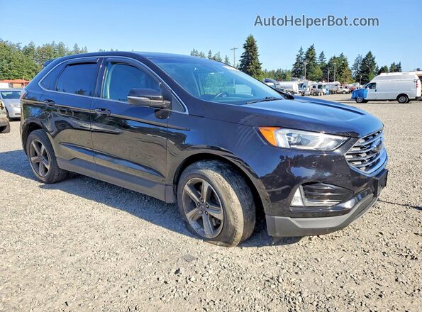 2FMPK4J96KBB98366 2019 FORD EDGE Black Delantero derecho