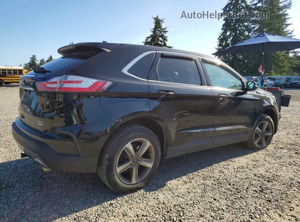 2FMPK4J96KBB98366 2019 FORD EDGE Black Trasero derecho