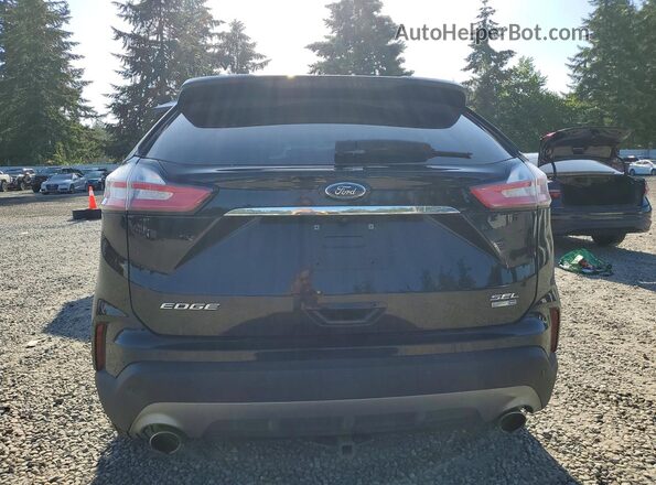 2FMPK4J96KBB98366 2019 FORD EDGE Black Vista trasera