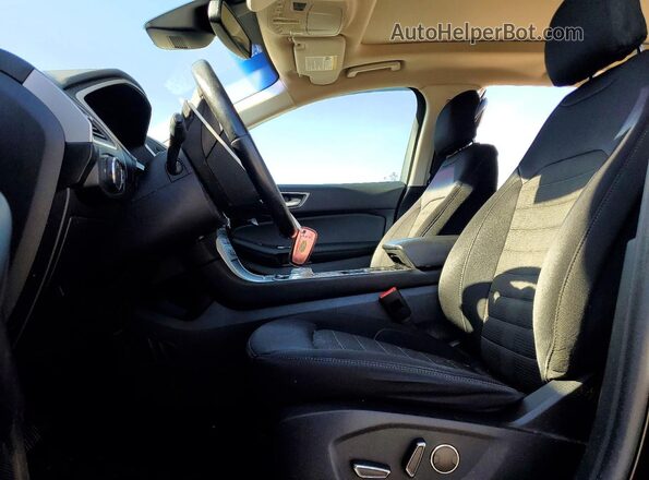 2FMPK4J96KBB98366 2019 FORD EDGE Black Vista interior delantera