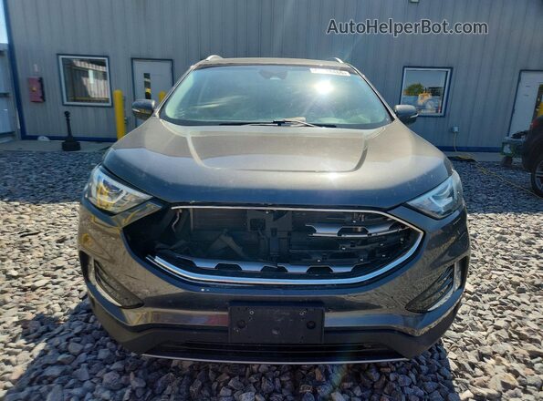 2FMPK4J96KBC26098 2019 FORD EDGE Серый Вид спереди
