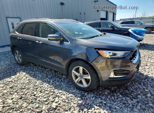 2FMPK4J96KBC26098 2019 FORD EDGE Серый Передняя правая четверть