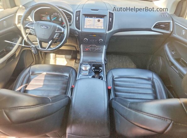2FMPK4J96KBC26098 2019 FORD EDGE Серый Вид панели приборов