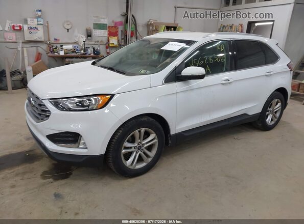 2FMPK4J96KBC45363 2019 FORD EDGE White Front left
