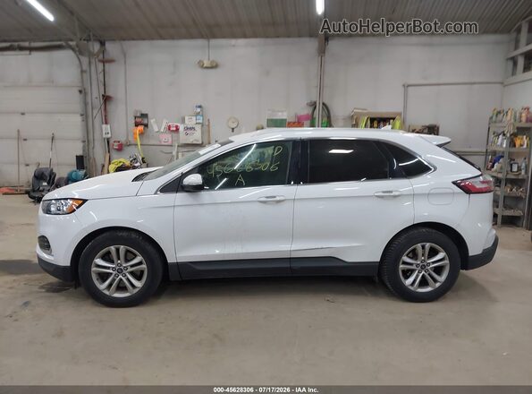 2FMPK4J96KBC45363 2019 FORD EDGE White 360 interior view
