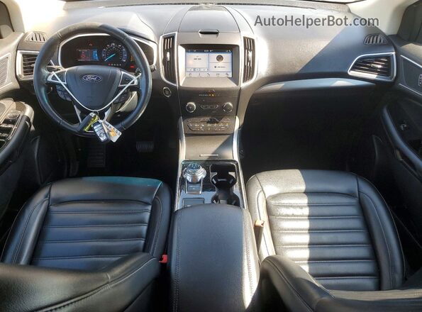 2FMPK4J96KBC59747 2019 FORD EDGE Burgundy წინა პანელის ხედი