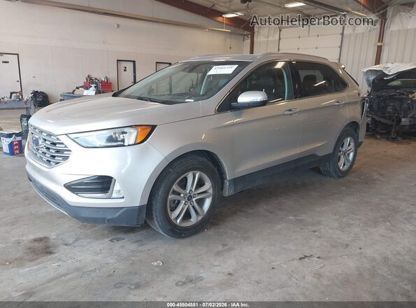 2FMPK4J96KBC60770 2019 FORD EDGE Silver Передня ліва чверть