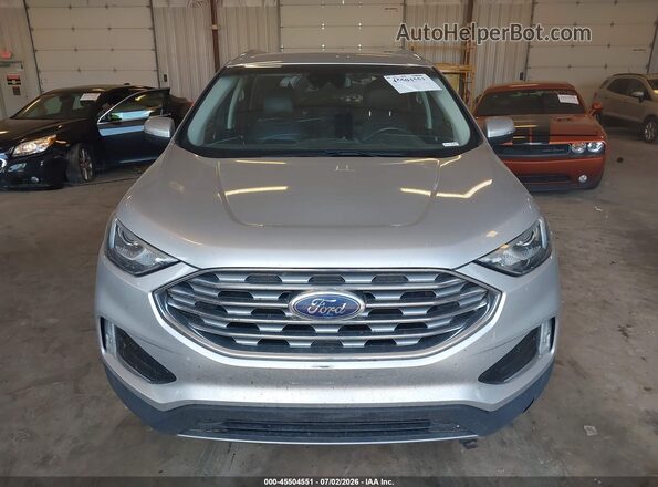 2FMPK4J96KBC60770 2019 FORD EDGE Silver Вид щитка приладів