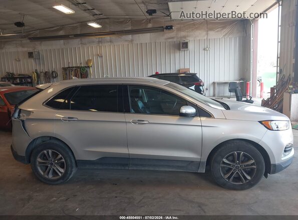 2FMPK4J96KBC60770 2019 FORD EDGE Silver Вид задньої частини салону