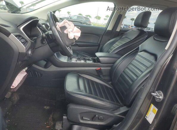 2FMPK4J96LBA06185 2020 FORD EDGE Green Vista interior delantera