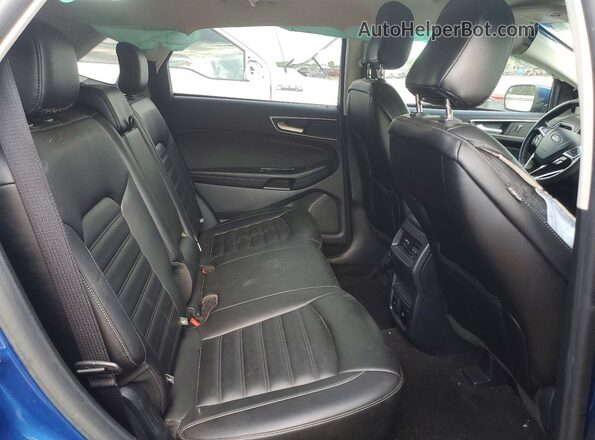 2FMPK4J96LBA76043 2020 FORD EDGE Blue Rear interior view