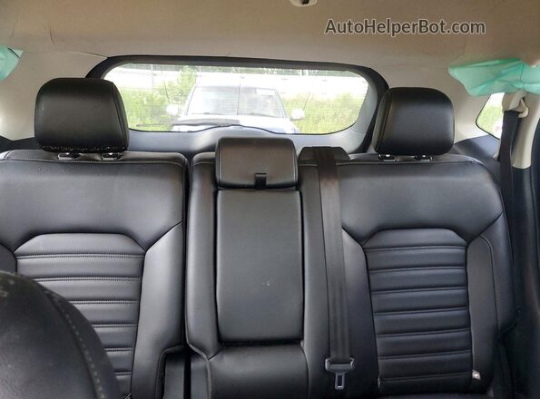 2FMPK4J96LBA76043 2020 FORD EDGE Blue Rear seats view