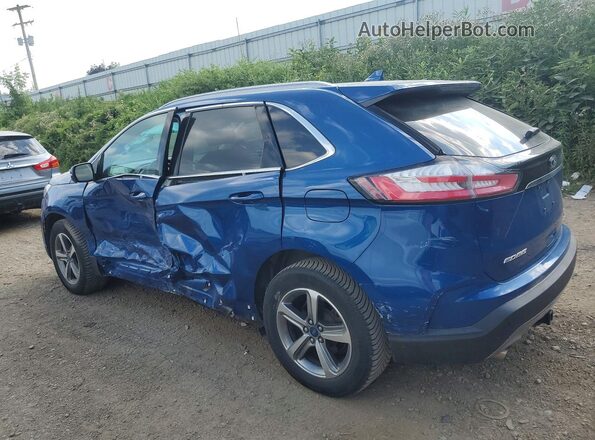 2FMPK4J96LBA76043 2020 FORD EDGE Blue Rear left