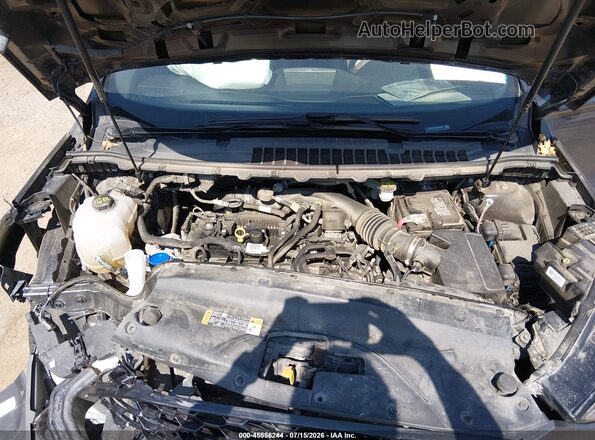 2FMPK4J96LBB09963 2020 FORD EDGE Gray Вид ззаду