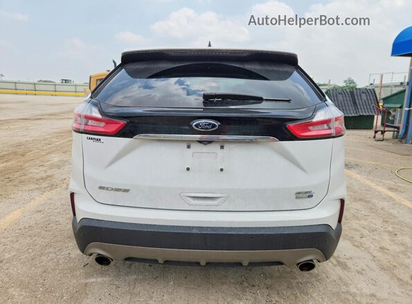 2FMPK4J96LBB11258 2020 FORD EDGE White Rear view
