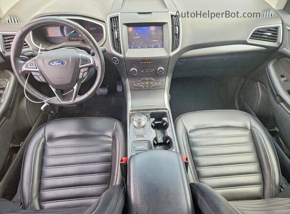 2FMPK4J96LBB11258 2020 FORD EDGE White Dashboard view